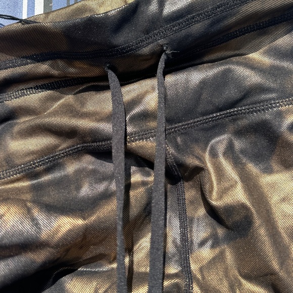 ZYIA Hendrix Bronze Metallic Pocket Drawstring  Luxe 7/8 6-8 - Picture 5 of 6